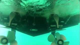 Yanmar marine joystick underwater view