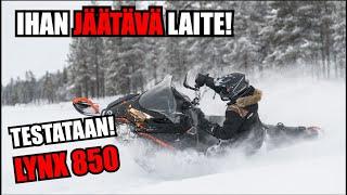 LYNX 850 KOEAJO - MIKS TÄS ON SUKSET? TÄÄ VAA KEULII!