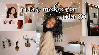 room makeover with a $50 budget