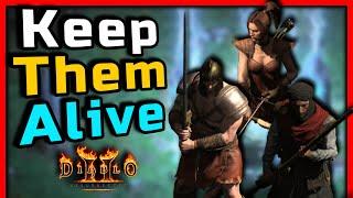 MEGA Budget Gear for you Mecenary, Keep them Alive - Diablo 2 Resurrected