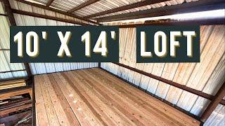 Building A Custom Loft// Steel & Wood