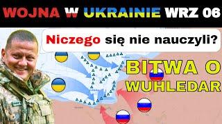 06 WRZ: Najsilniejszy Ukraiński Bastion VS Rosyjskie Fale Mięsa Armatniego | Wojna w Ukrainie