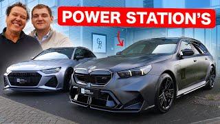 BMW M5 TOURING vs AUDI RS6 met 750PK !