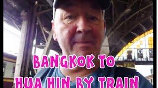 BANGKOK TO HUA HIN BY RAILWAY THAILAND. GREAT EXPERIENCE