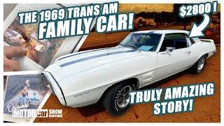 This 1969 Trans Am with a $2800 price tag was the family car, until it was put up for safe keeping.