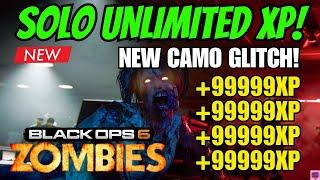 BO6 GLITCH - NEW SOLO UNLIMITED XP GLITCH AFTER PATCH (NEW SOLO GODMODE GLITCH) BO6 ZOMBIES GLITCHES