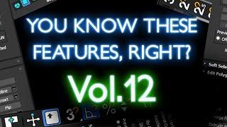 Known Unknown Depths Of 3ds MAX - Vol.12 | 3ds Max