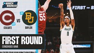 Baylor vs. Colgate - First Round NCAA tournament extended highlights