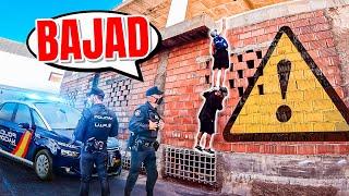 NO CREERÁS LO QUE HA PASADO con LA POLICÍA... *NOS SALVA UN SUSCRIPTOR* | Parkour Vlog