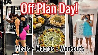 HOW I DO “OFF PLAN” DAYS | MEALS  MACROS  WORKOUTS & SUPPLEMENTS | IN WITH JEN