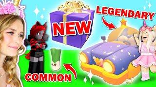 *NEW* PRESENTS In Adopt Me First To Get A *LEGENDARY WINS* (Roblox)