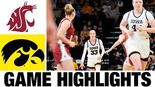 Iowa vs Washington State Highlights | NCAA Women's Basketball | 2024 College Basketball