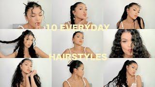 MY GO-TO QUICK & EASY EVERYDAY HAIRSTYLES