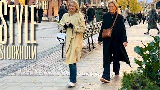 What are People Wearing in Stockholm? Scandinavian Street Style. Autumn-Winter Fashion Trends.