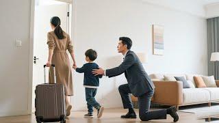 出軌丈夫為了小三當眾扇妻子巴掌，妻子果斷離婚帶著孩子出國，讓他後悔終生！