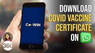 How to Download COVID-19 Vaccine Certificate Using WhatsApp