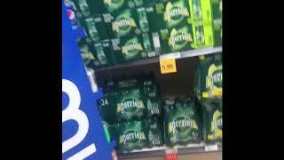 Look at all this perrier( i would suggest you watch this to waste some time)