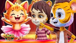 Meow Meow Billi Karti | Hindi Rhyme For Kids | म्याऊ म्याऊ | Balgeet In Hindi