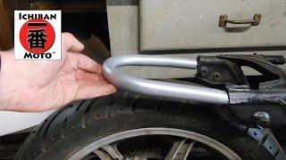 How to install a cafe racer seat loop / brat seat hoop on your motorcycle