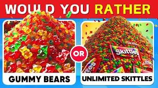 Would You Rather CANDY   SWEETS Doma Quiz