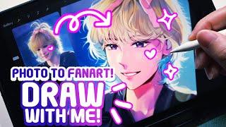 Draw With Me! | Photo to Fanart!