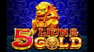 Slot Machine - 5 Lions Gold