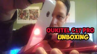 OUKITEL C17 PRO UNBOXING | FULL SCREEN HOLE-PUNCH DISPLAY MAPLE RED COLOR $159