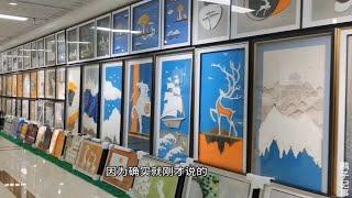 西安原点新城买室内装饰画，为什么实体店贵还要去买！性价比还行