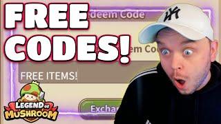 FREE CODES & ACCOUNT UPDATE! Legend Of Mushroom