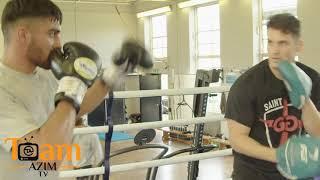 ADAM AZIM Padwork with Shane McGuigan