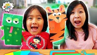 Ryan and Mommy Create Arts and Crafts! 1 Hour Kids DIY Art!