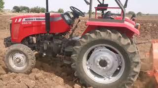 GPS Auto pilot tractor with Rotavator