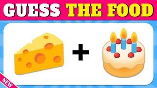 GUESS the FOOD by EMOJI  Emoji Quiz - Easy Medium Hard