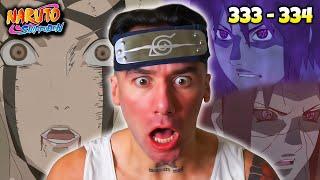 ITACHI AND SASUKE vs KABUTO !!! Naruto Shippuden Reaction: Ep. 333 - 334