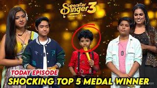 New Top 5 Shocking Medal Winner of Superstar Singer 3 Today Episode | Superstar Singer 3