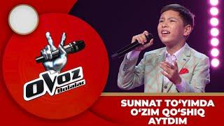 Ovoz Bolalar - AZIZBEK UMMATALIYEV  | JAMALAK - RUSTAM G‘OIPOV @TheVoiceofUzbekistan