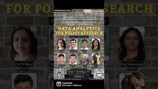 Data Analytics for Policy Research | Hands On Certificate Course | #WebPolicyLearning #IMPRI