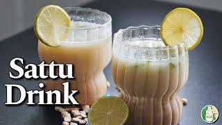 1 minute Sattu Drink | Full day energy Juice | How to make Sattu - Summer Drink - Sattvik Kitchen