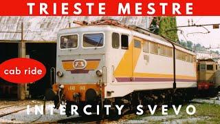 Linea Trieste Mestre Milano cab ride treno Intercity Svevo locorama Ferrovie dello Stato