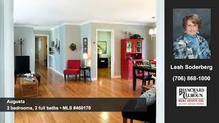 Homes for sale Augusta GA $230,000 Blanchard & Calhoun