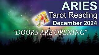 ARIES TAROT READING "A GOLDEN GIFT ARIES" December 2024 #aries #december2024 #tarot