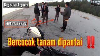 Ah mantap ‼️BERCOCOK TANAM DIPANTAI ⁉️ Bapak ira mv