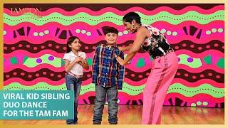 Viral California Kid Brother & Sister Dancing Duo Performs For the Tam Fam