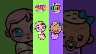 Avatar World VS Toca BocaWho is Better?#tocaboca #avatarworld #avatarworldgame #toca