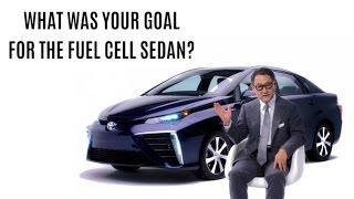 Akio Toyoda Talks About The New Mirai: What Was your Goal for the Fuel Cell Sedan?