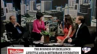 The Business of Excellence : Lifestyleasia & Metrobank_BizNews Part 1