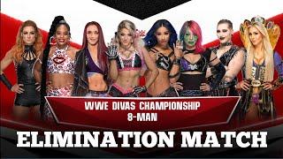 8 WOMAN ELIMINATION MATCH | BECKY LYNCH + RHEA RIPLEY + PAIGE + LANA + ALEXA BLISS + SASHA BANKS