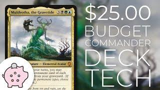Muldrotha, the Gravetide | Control | EDH Budget Deck Tech $25 | Magic the Gathering | Commander