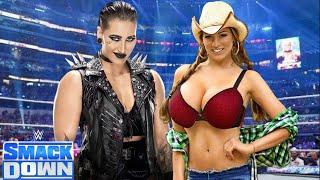 WWE Full Match - Rhea Ripley Vs. Angela : SmackDown Live Full Match