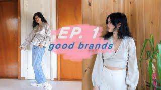 Sustainable Fashion Haul and Brands to Know